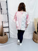 Patchwork Lace & Floral Short Sleeve Top - Whiskey Skies - POL CLOTHING INC.