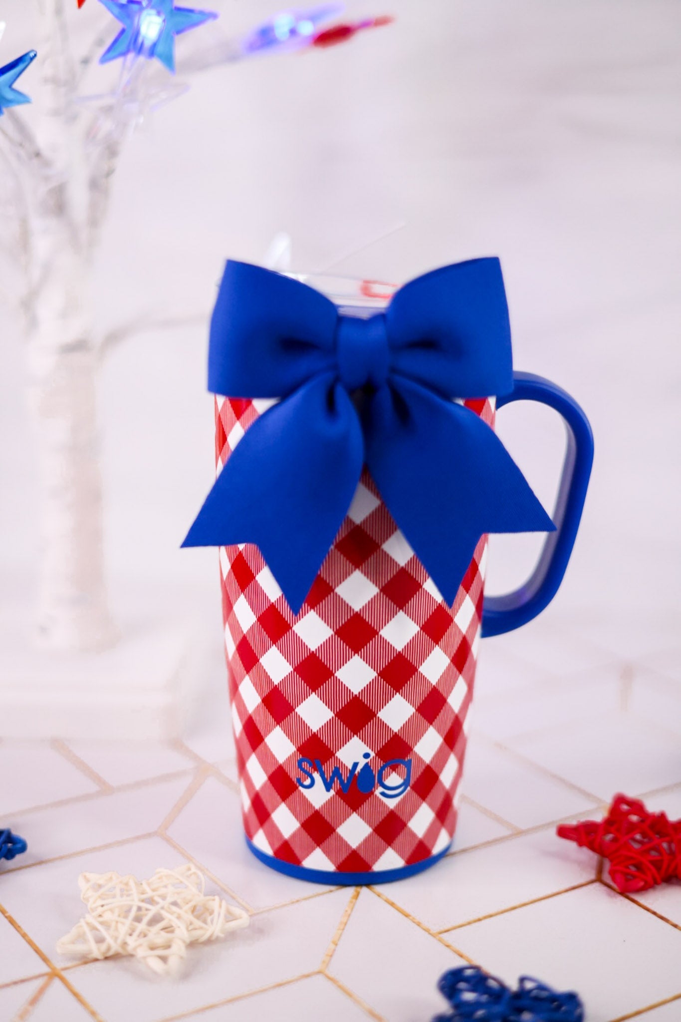 Patriotic Picnic 22oz Travel Mug - Whiskey Skies - SWIG LIFE