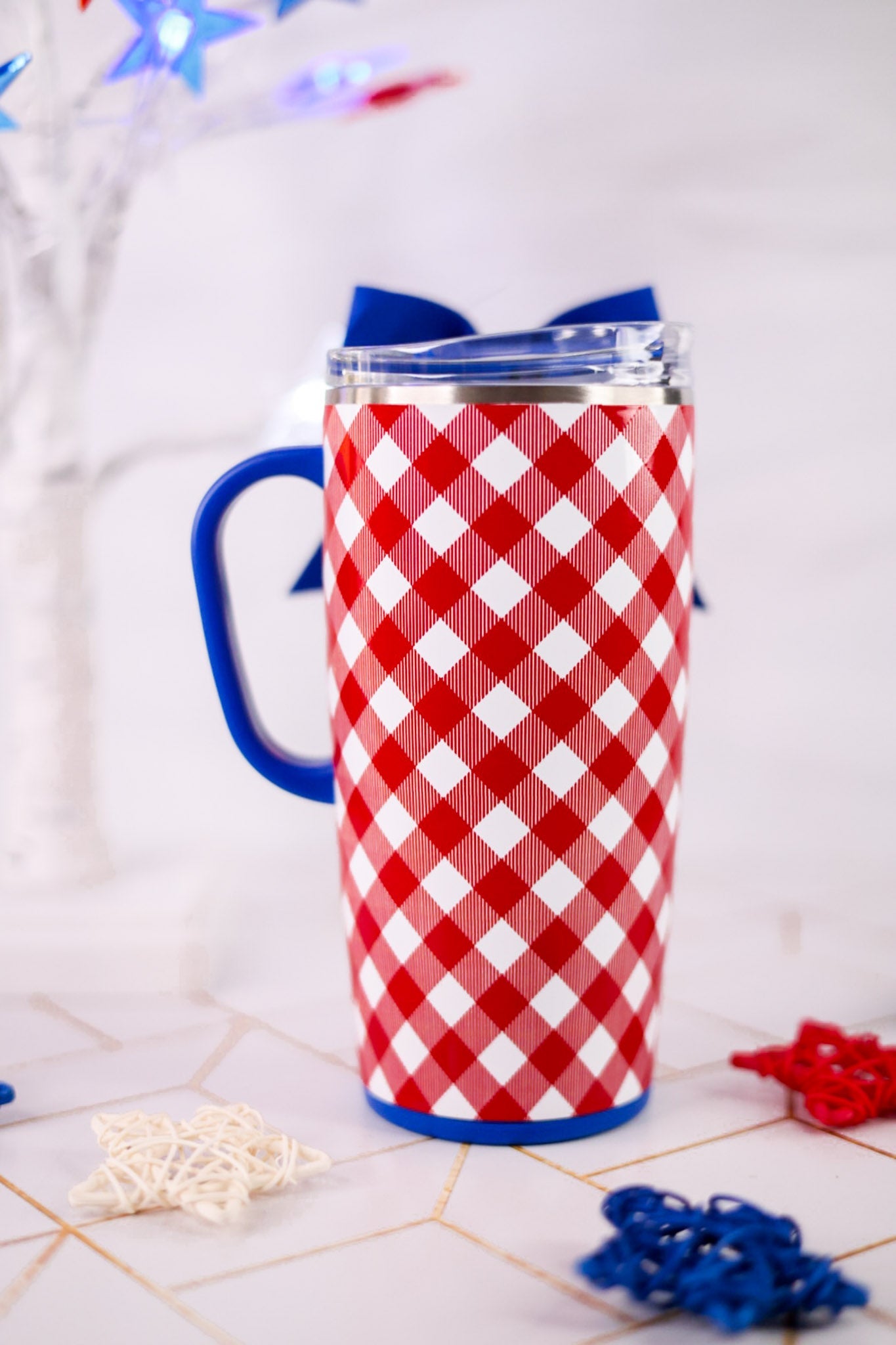 Patriotic Picnic 22oz Travel Mug - Whiskey Skies - SWIG LIFE