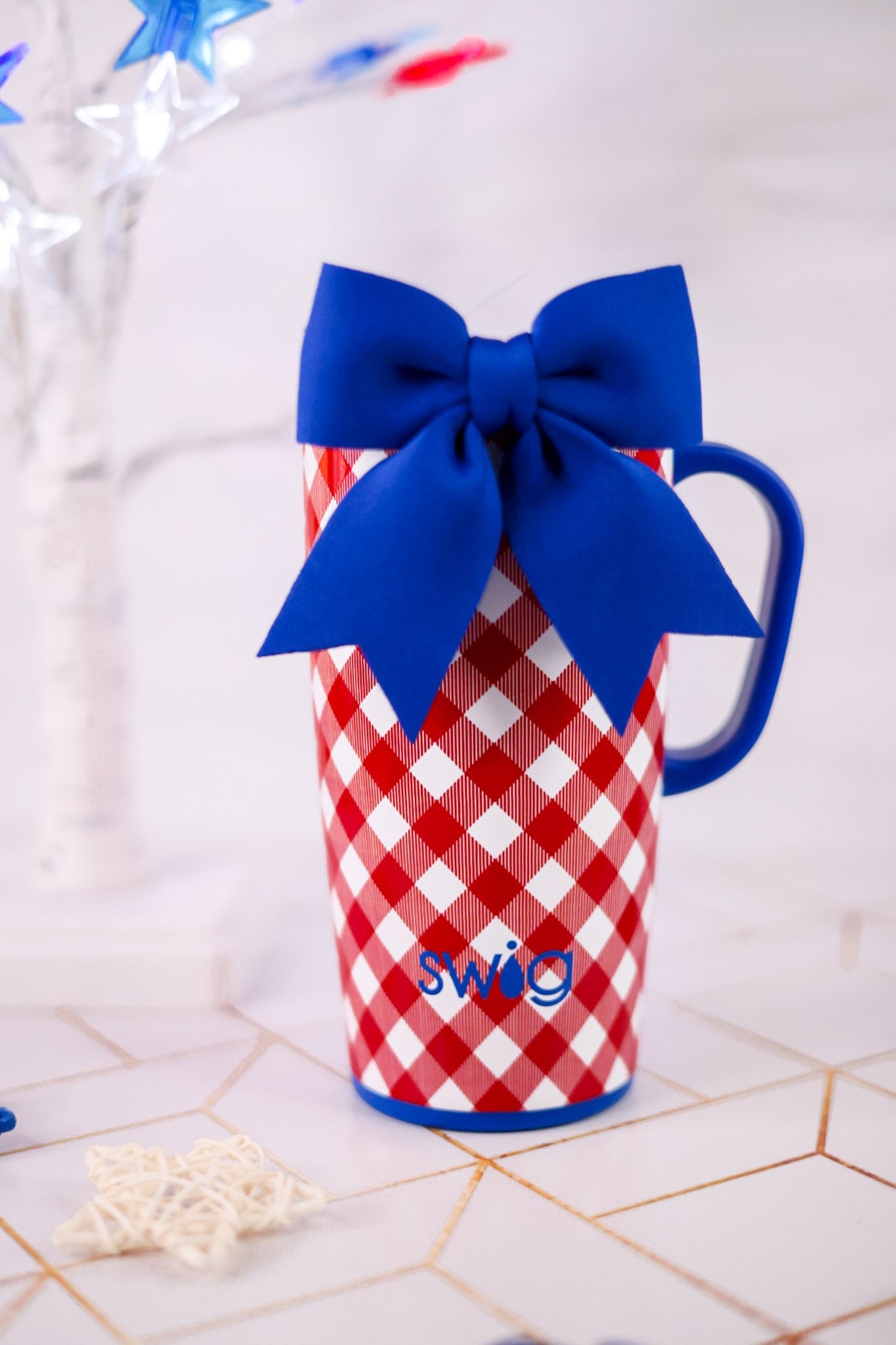 Patriotic Picnic 22oz Travel Mug - Whiskey Skies - SWIG LIFE
