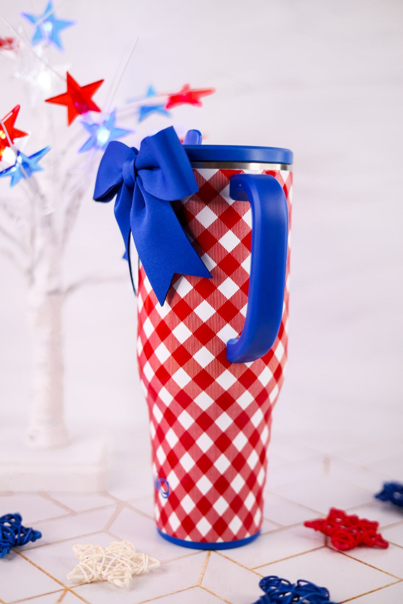 Patriotic Picnic 40oz Mega Mug - Whiskey Skies - SWIG LIFE