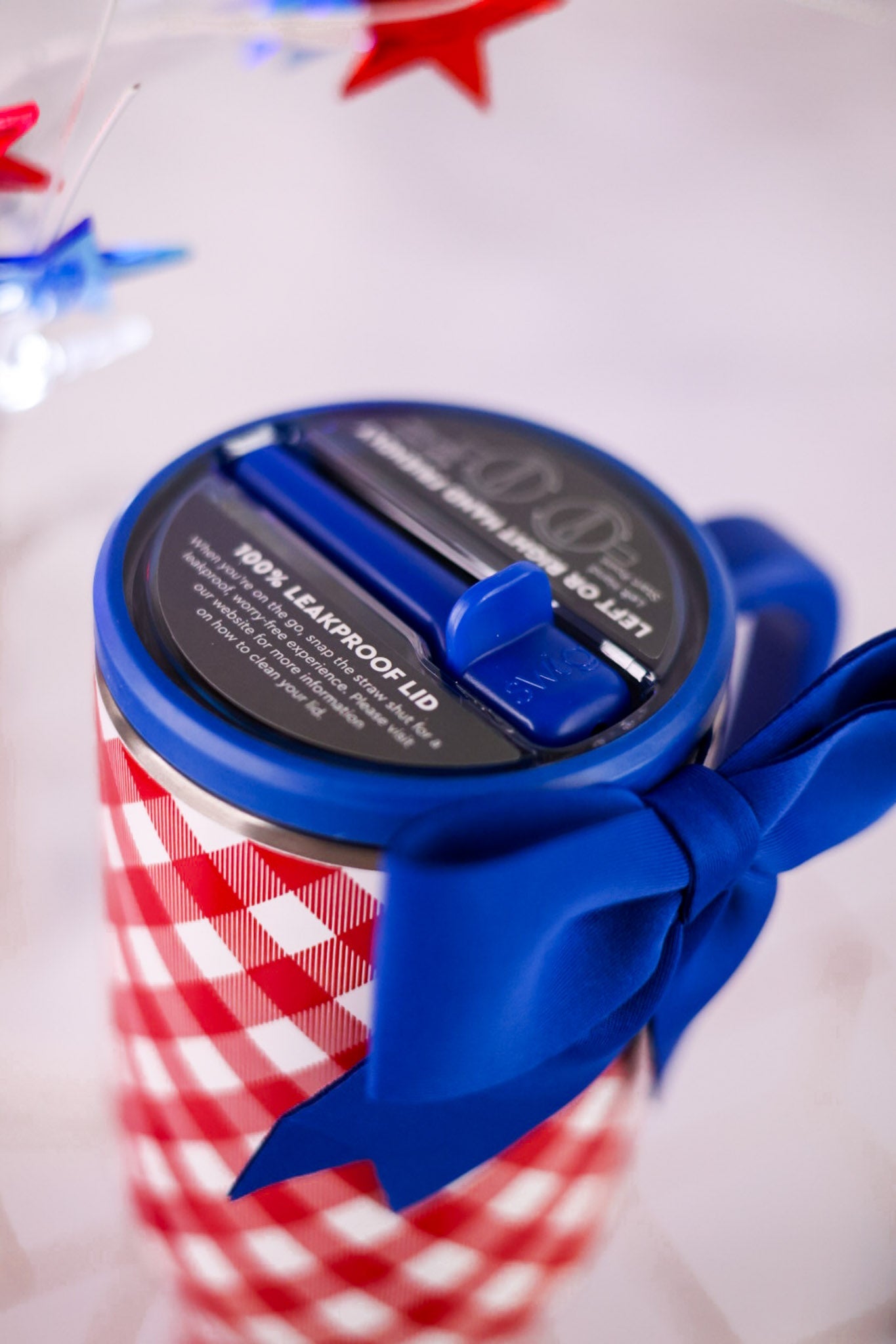 Patriotic Picnic 40oz Mega Mug - Whiskey Skies - SWIG LIFE