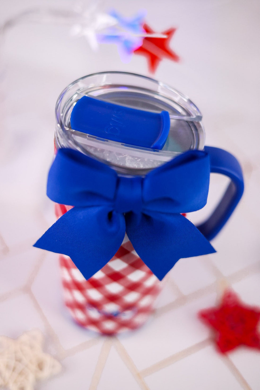 Patriotic Picnic 40oz Mega Mug - Whiskey Skies - SWIG LIFE