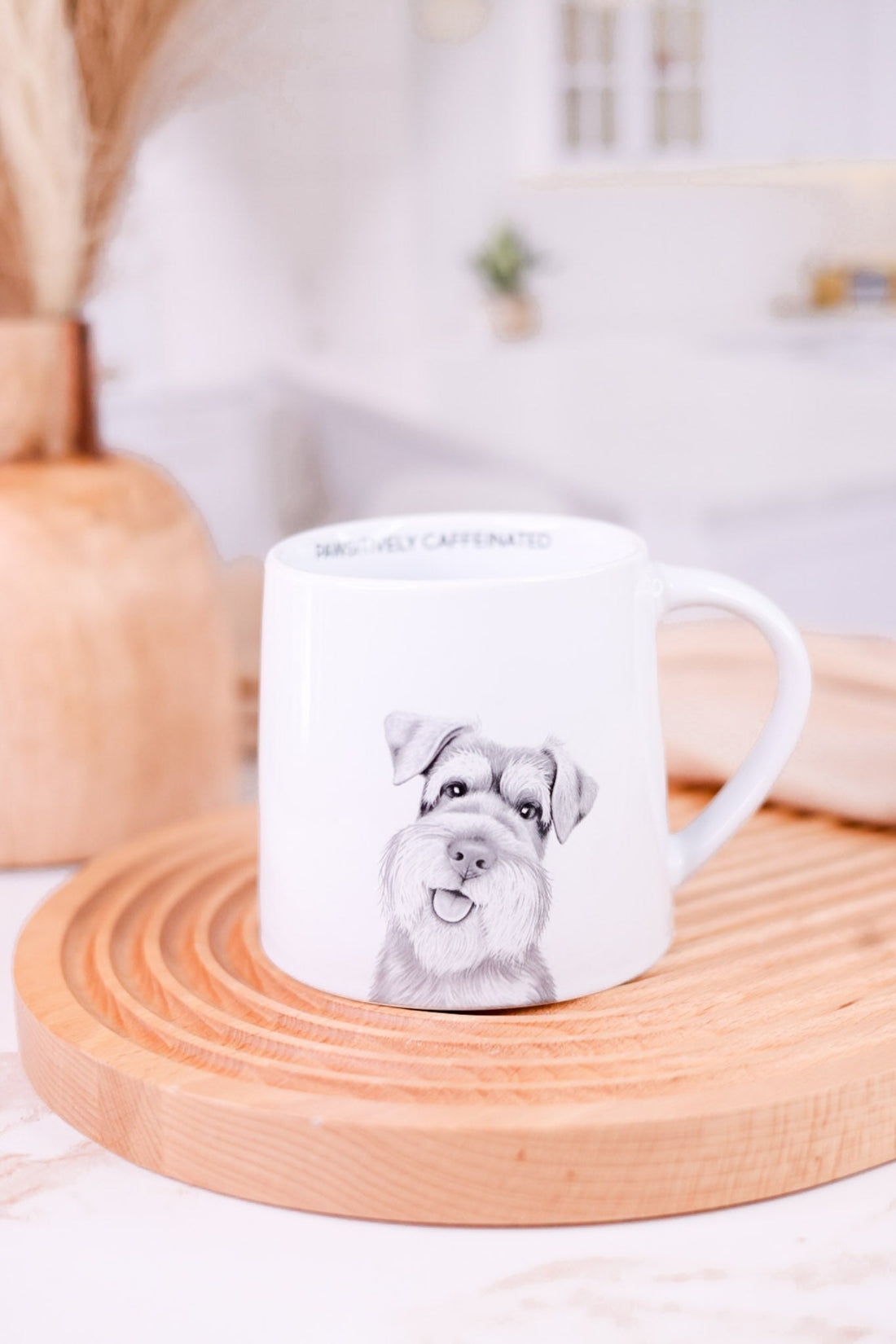Pawsitively Caffeinated 17oz Ceramic Mug - Whiskey Skies - PAVILION