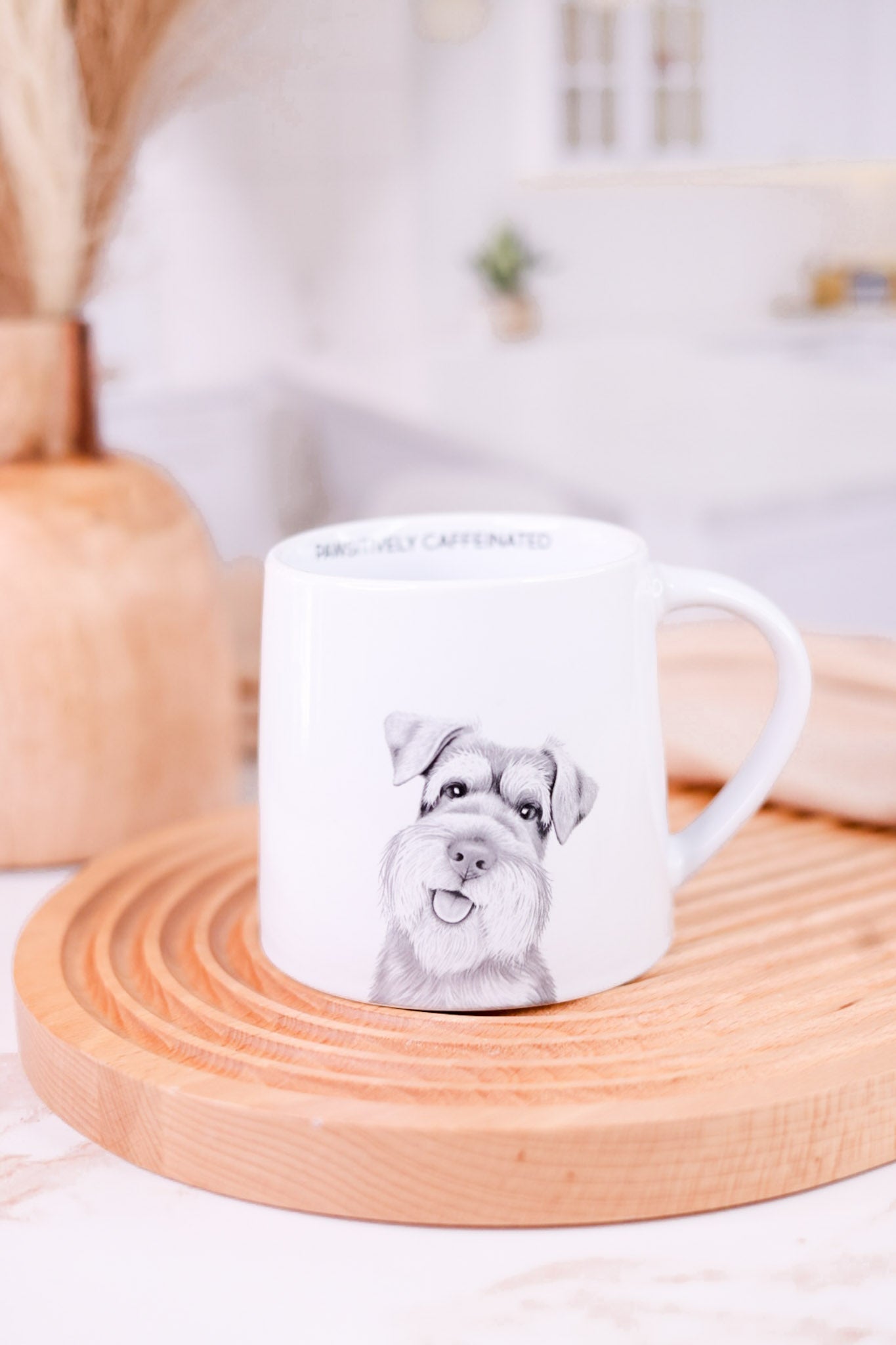 Pawsitively Caffeinated 17oz Ceramic Mug - Whiskey Skies - PAVILION