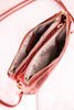 Peach & Rust Plaid Riley Crossbody Bag - Whiskey Skies - JEN & CO