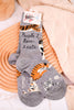 People I Love Crew Socks - Whiskey Skies - BLUE Q