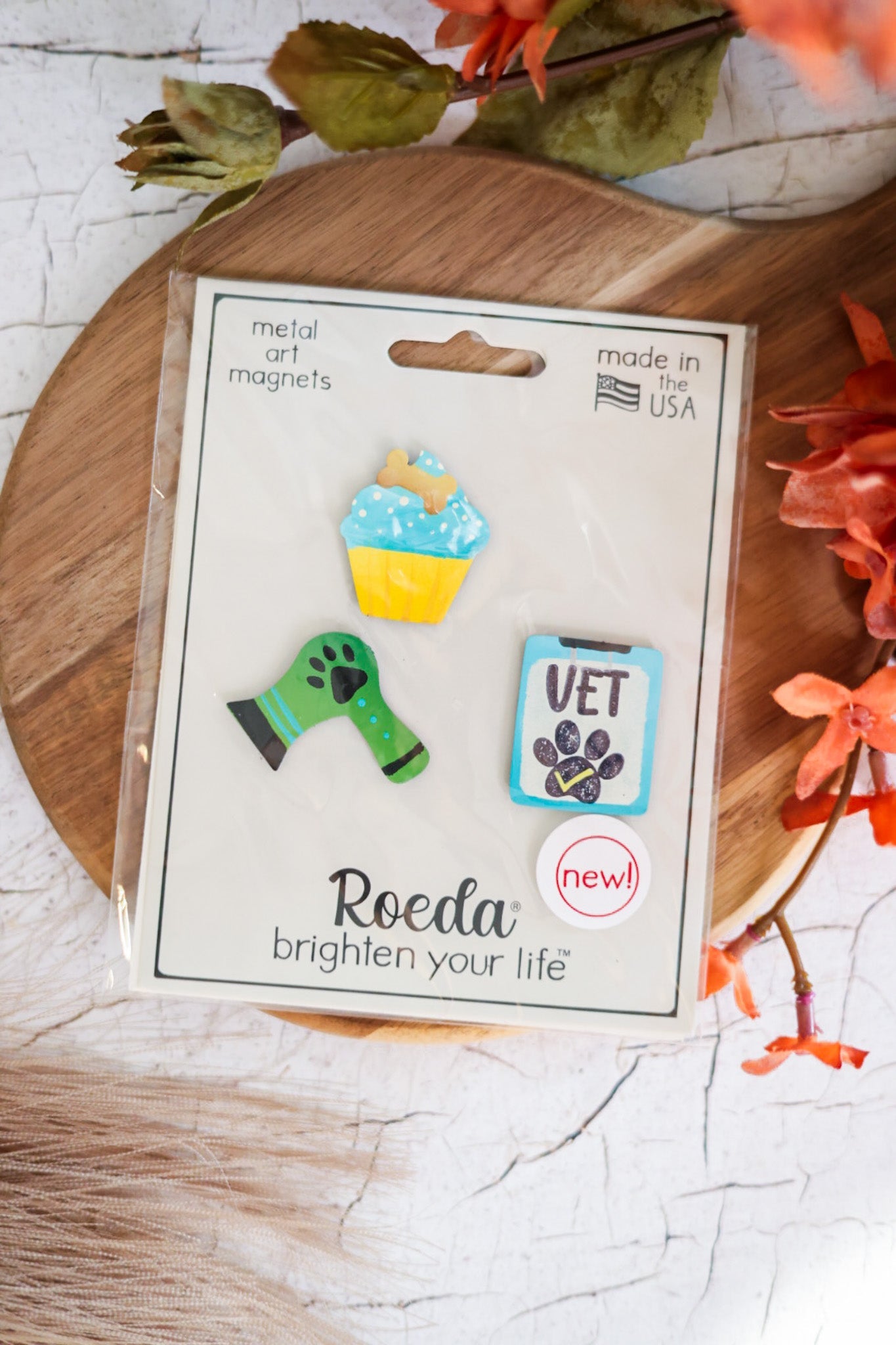 Pet Calendar Magnets S/3 - Whiskey Skies - ROEDA STUDIO