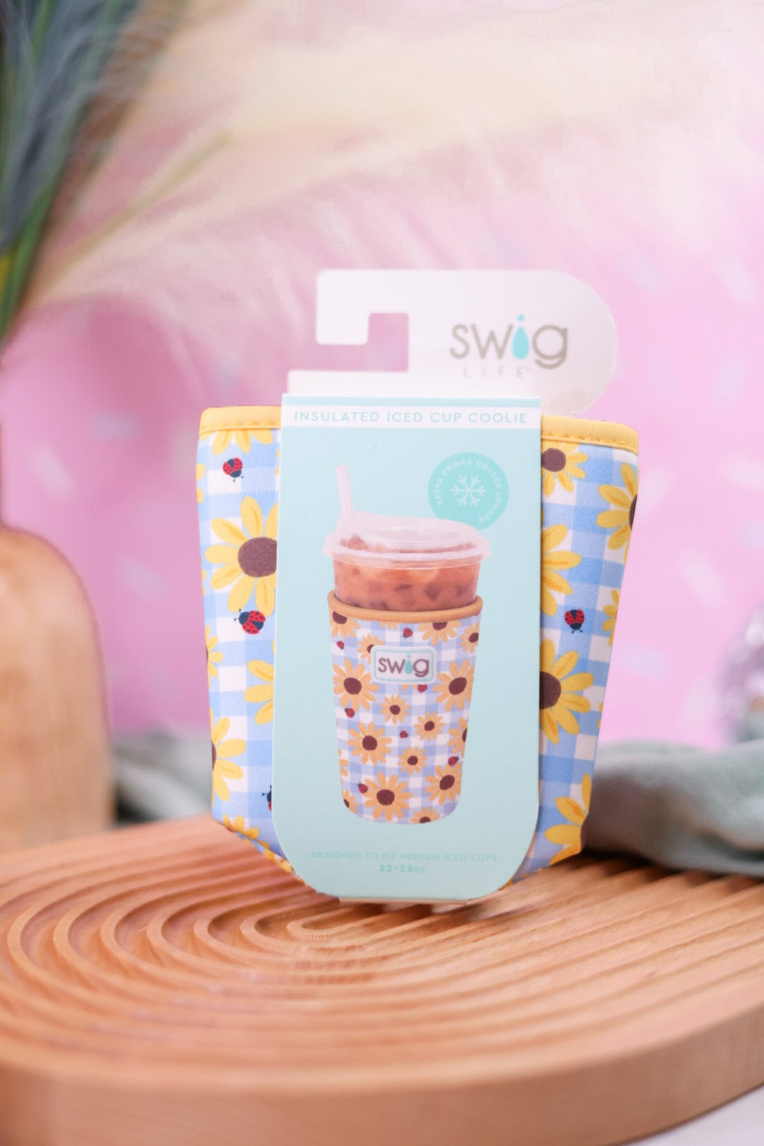 Picnic Basket Iced Cup Coolie (22oz) - Whiskey Skies - SWIG LIFE