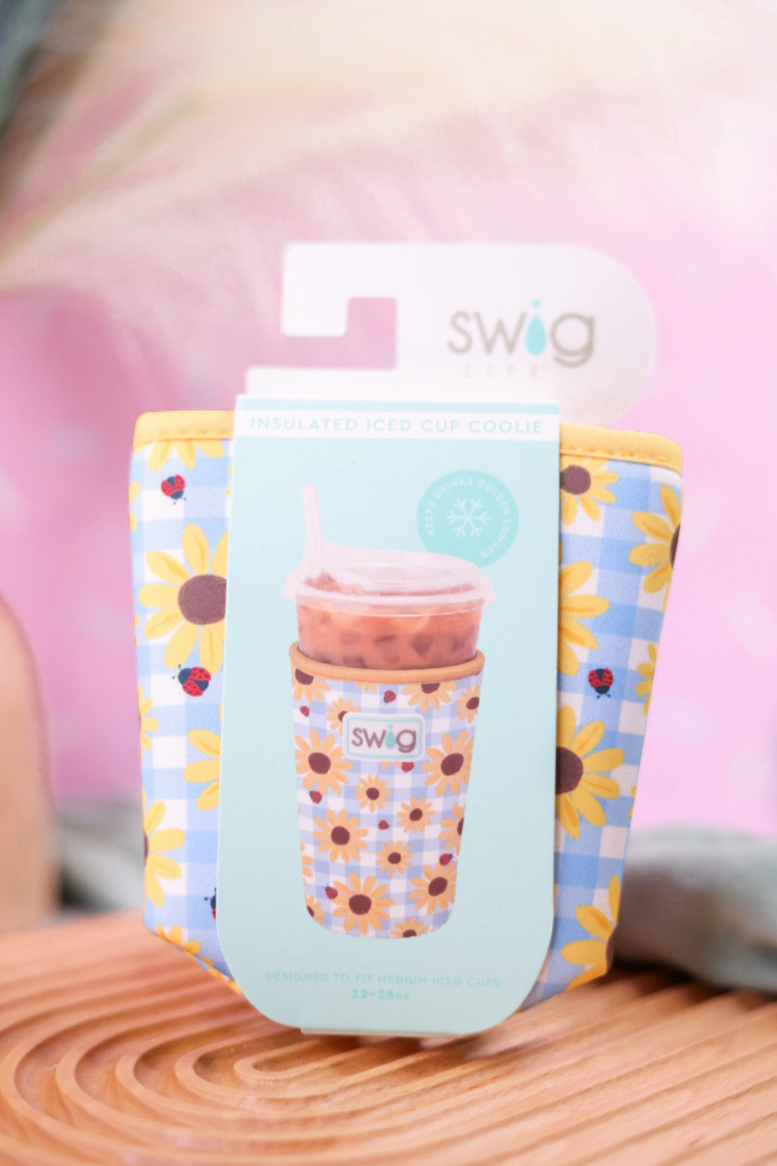 Picnic Basket Iced Cup Coolie (22oz) - Whiskey Skies - SWIG LIFE