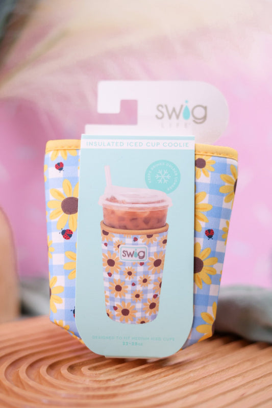 Picnic Basket Iced Cup Coolie (22oz) - Whiskey Skies - SWIG LIFE