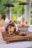 Pigs in a Barrel Resin Figurines - Whiskey Skies - TRANSPAC