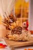 Pinecone Turkey with Feather Tail - Whiskey Skies - SPECIAL T IMPORTS INC