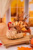 Pinecone Turkey with Feather Tail - Whiskey Skies - SPECIAL T IMPORTS INC