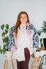 Pink Aztec Button Down Shacket - Whiskey Skies - SOUTHERN GRACE