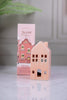 Pink Ceramic Incense House - Whiskey Skies - PADDYWAX