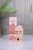 Pink Ceramic Incense House - Whiskey Skies - PADDYWAX