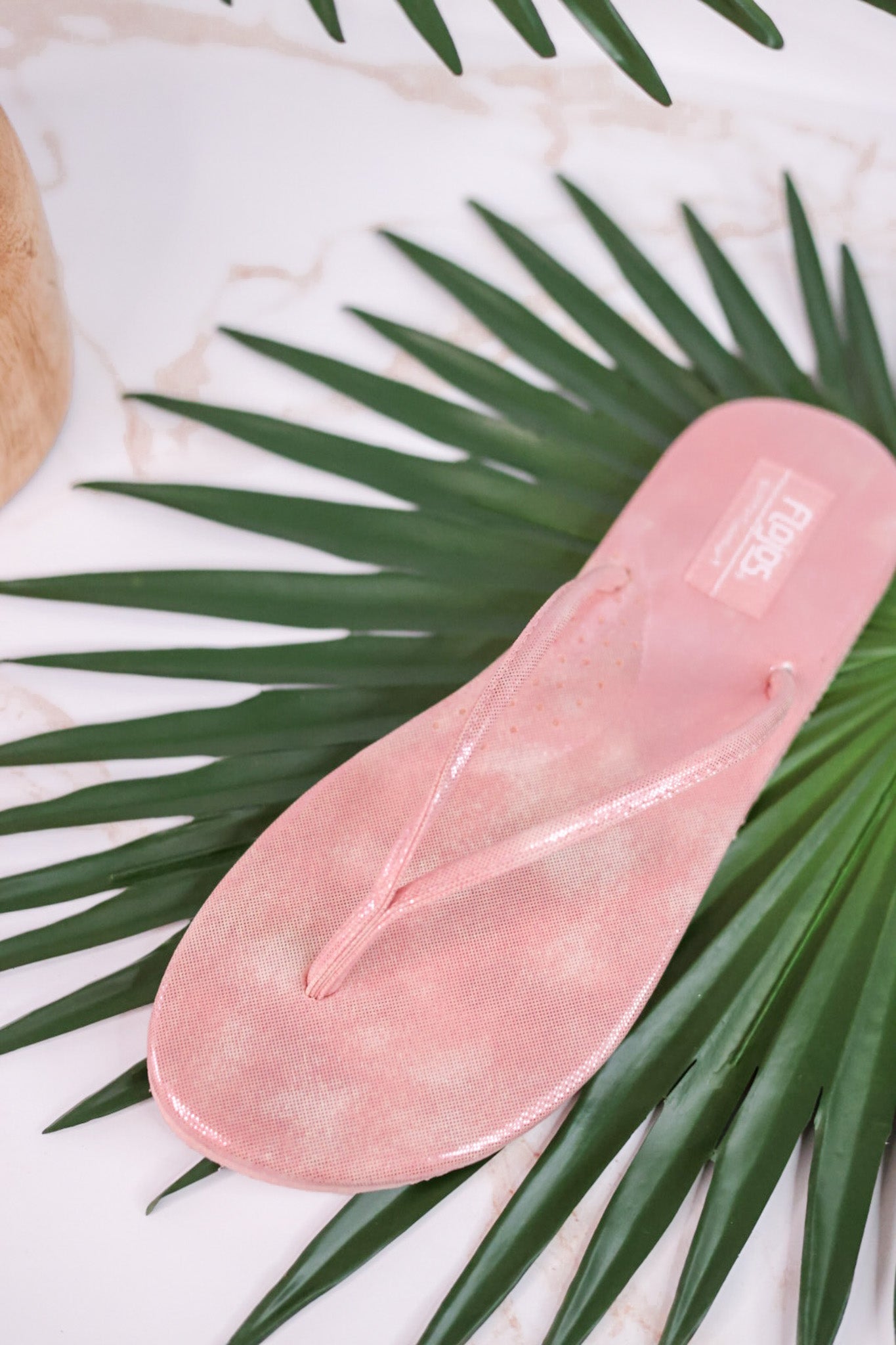 Pink Disco Ball Thong Sandals - Whiskey Skies - FLOJOS