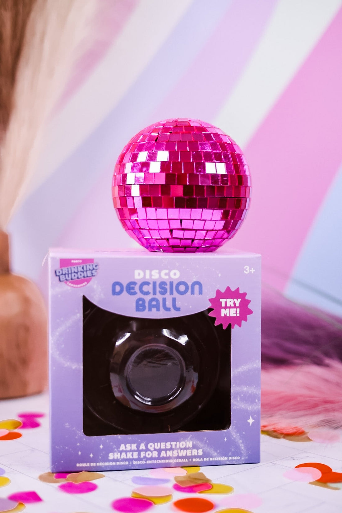 Pink Disco Decision Ball - Whiskey Skies - NPW