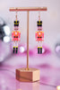 Pink Nutcracker Earrings - Whiskey Skies - PERIWINKLE BY BARLOW