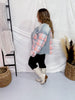 Pink Plaid Distressed Denim Hem - line Jacket - Whiskey Skies - J.NNA