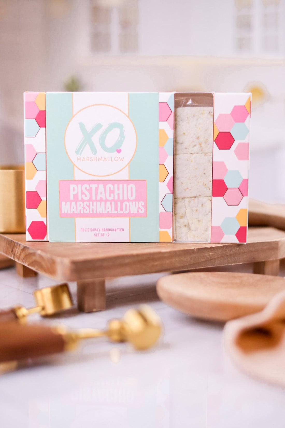 Pistachio Marshmallows - Whiskey Skies - XO MARSHMALLOW