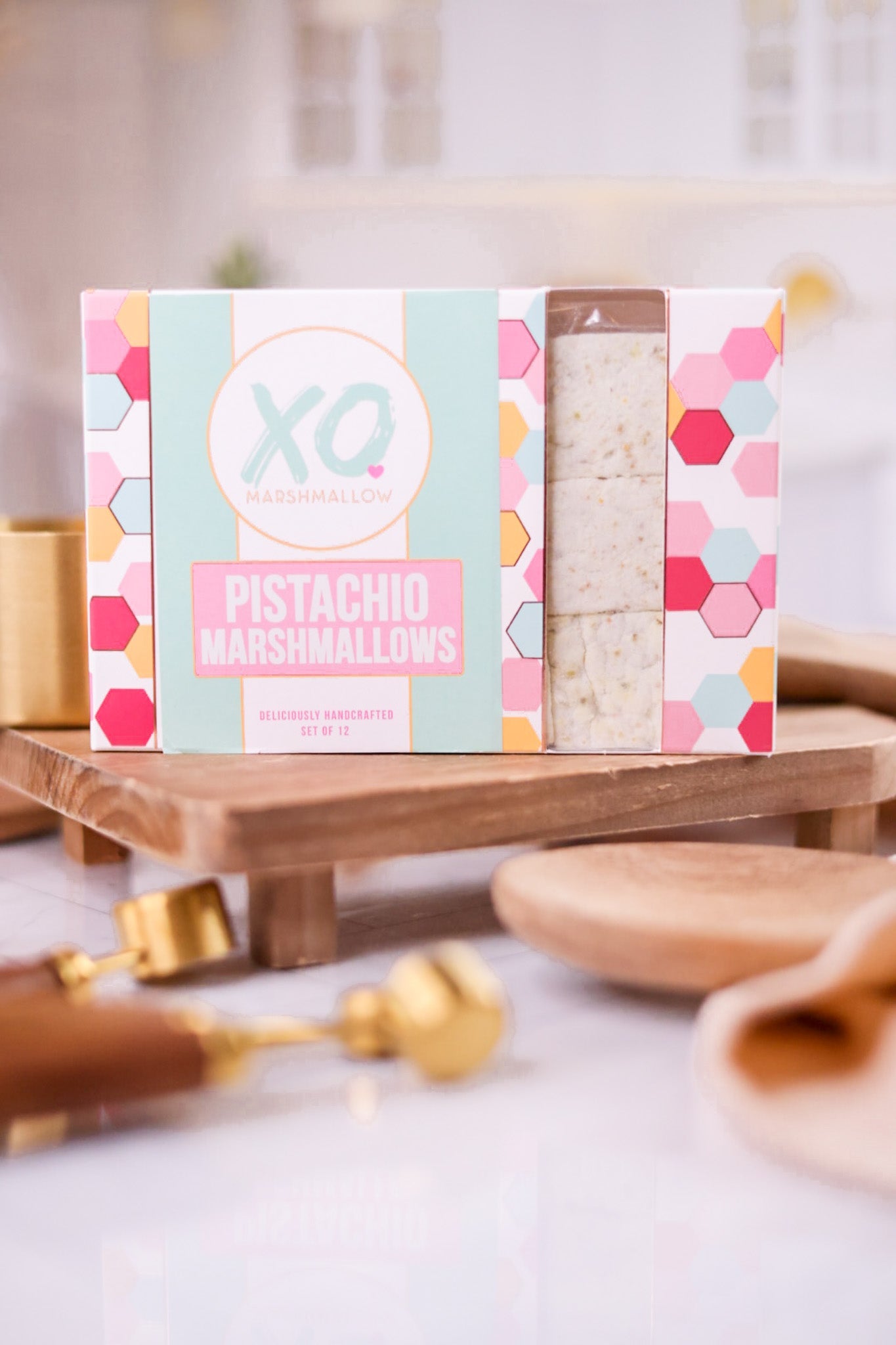 Pistachio Marshmallows - Whiskey Skies - XO MARSHMALLOW