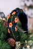 Plaid Gingerbread Headband - Whiskey Skies - SHIRALEAH