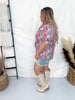 Plaid Posse Button Up Western Short Sleeve Top - Whiskey Skies - 2 FLY CO.