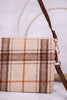 Plaid Riley Crossbody Bag - Whiskey Skies - JEN & CO