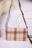 Plaid Riley Crossbody Bag - Whiskey Skies - JEN & CO