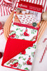 Playful Christmas Cardinal Kitchen Countertop Drying Mat - Whiskey Skies - KAY DEE DESIGNS
