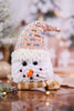 Plush Gold Sparkle Snowman Ornament - Whiskey Skies - SPECIAL T IMPORTS INC