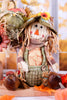 Plush Harvest Sitting Scarecrow (2 Styles) - Whiskey Skies - GERSON COMPANIES