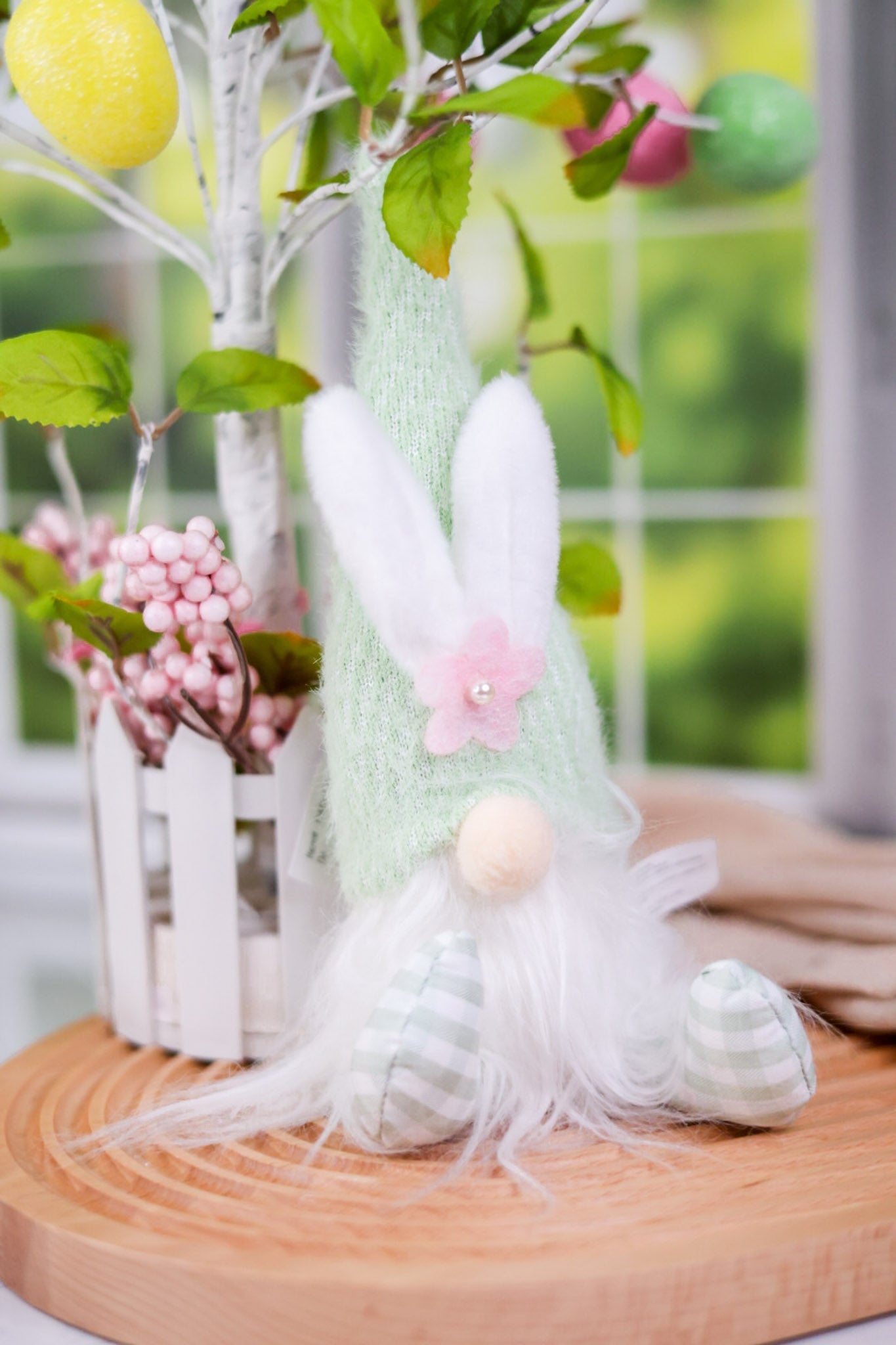 Plush Sitting Bunny Gnomes (2 Colors) - Whiskey Skies - WT COLLECTION