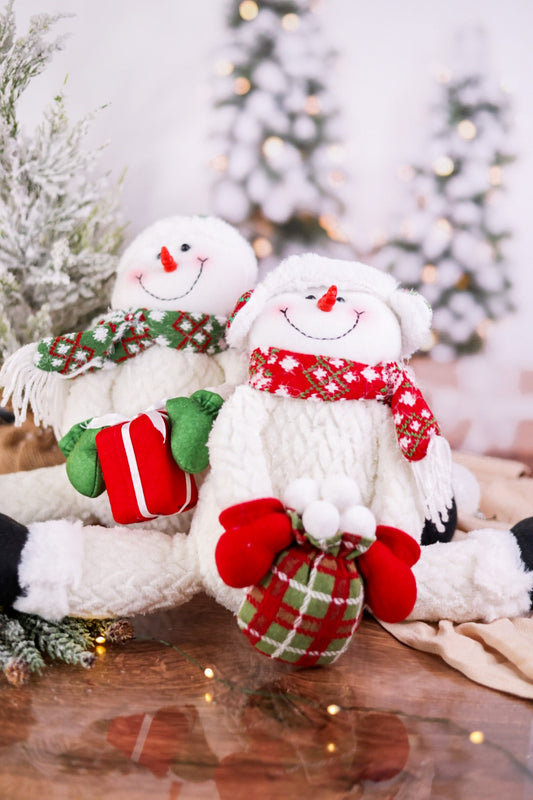 Plush Snowman Decorations (2 Styles) - Whiskey Skies - SPECIAL T IMPORTS INC