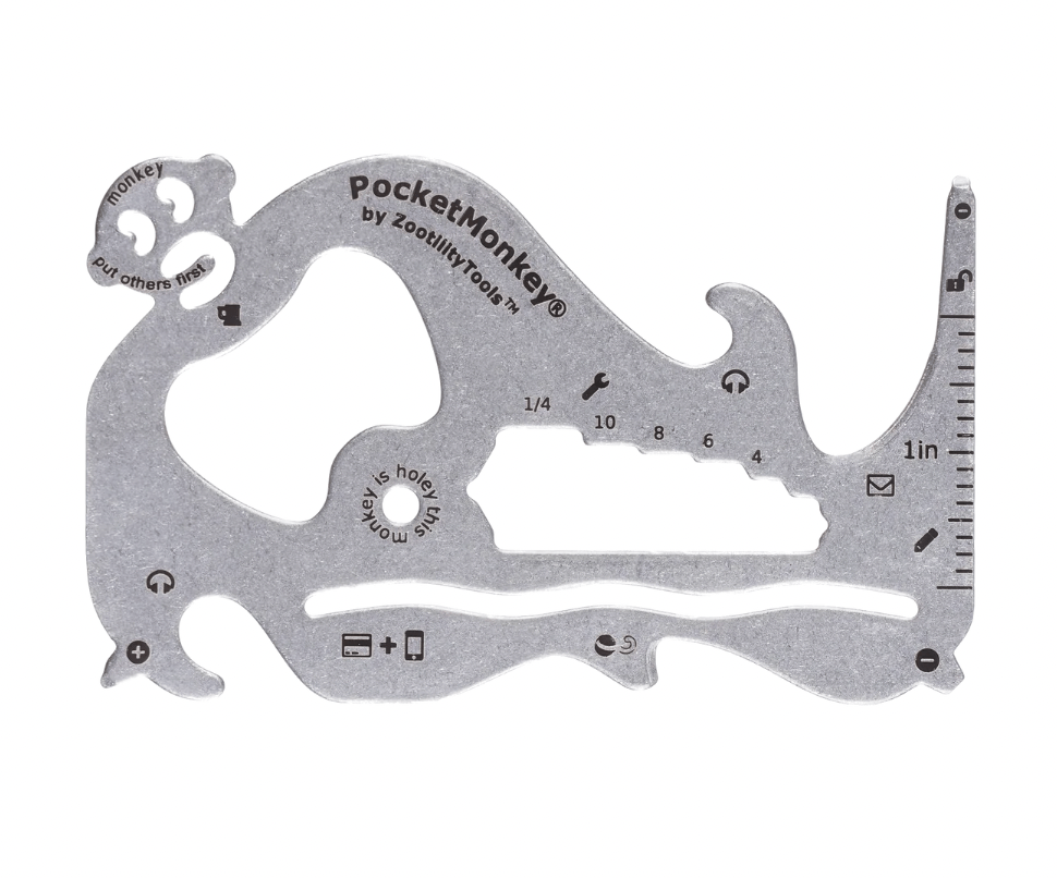 Pocket Monkey Multi Tool - Whiskey Skies - ZOOTILITY CO