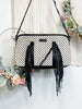 Polka Dot Mini Duffle Bag - Whiskey Skies - SIXTEASE