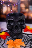 Polyresin Spooky Chic Skull Candy Bowl - Whiskey Skies - YOUNG'S INC