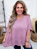 Poncho Style Sweater Top With Round Neckline (7 Colors) - Whiskey Skies - DEAR SCARLETT