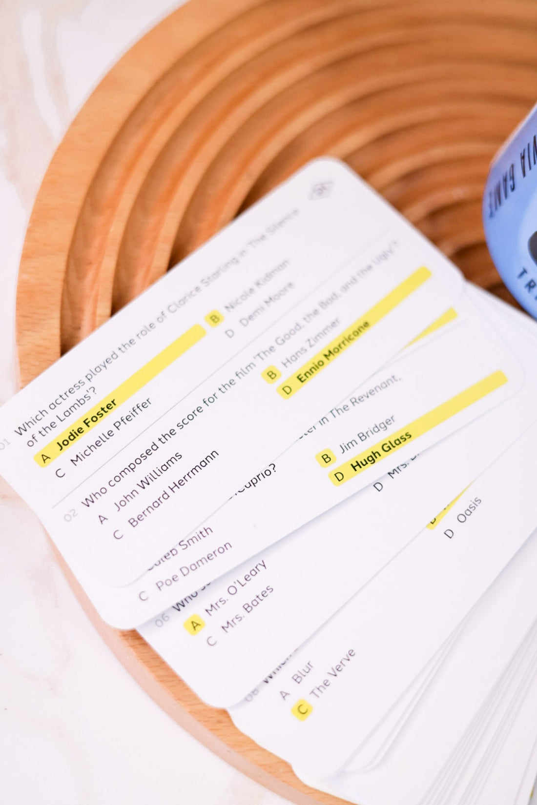 Pop Culture Trivia Game In A Can - Whiskey Skies - GENTELMEN'S HARDWARE