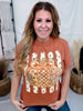 Preppy Pumpkin Short Sleeve Graphic Tee - Whiskey Skies - GLAIME