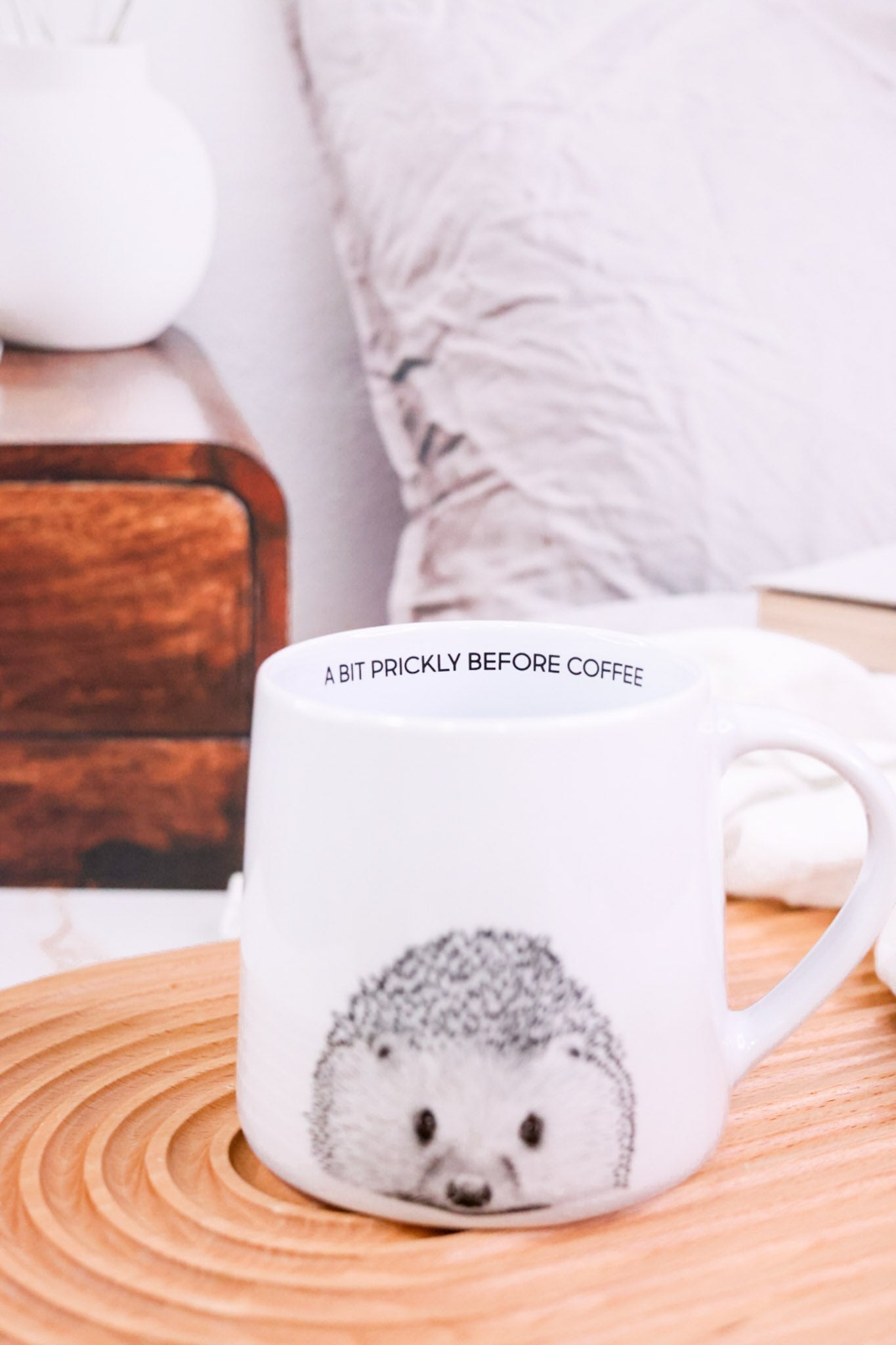 Prickly Hedgehog 17oz Coffee Mug - Whiskey Skies - PAVILION