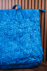 Prism Market Tote In Aqua Blue - Whiskey Skies - MYRA BAGS