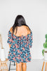 Puff Sleeve Floral Dress - Whiskey Skies - UMGEE