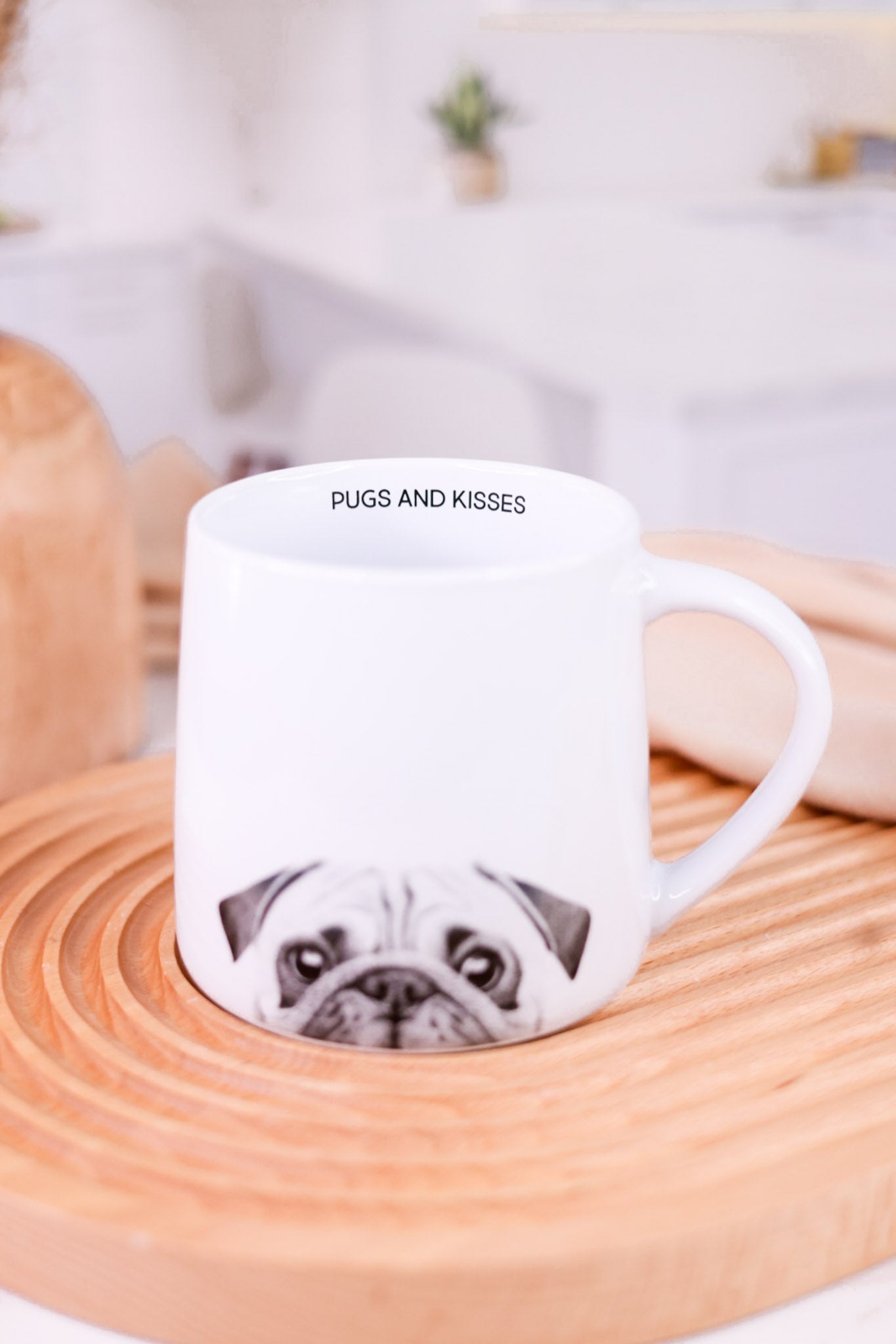 Pugs & Kisses 17oz Mug - Whiskey Skies - PAVILION