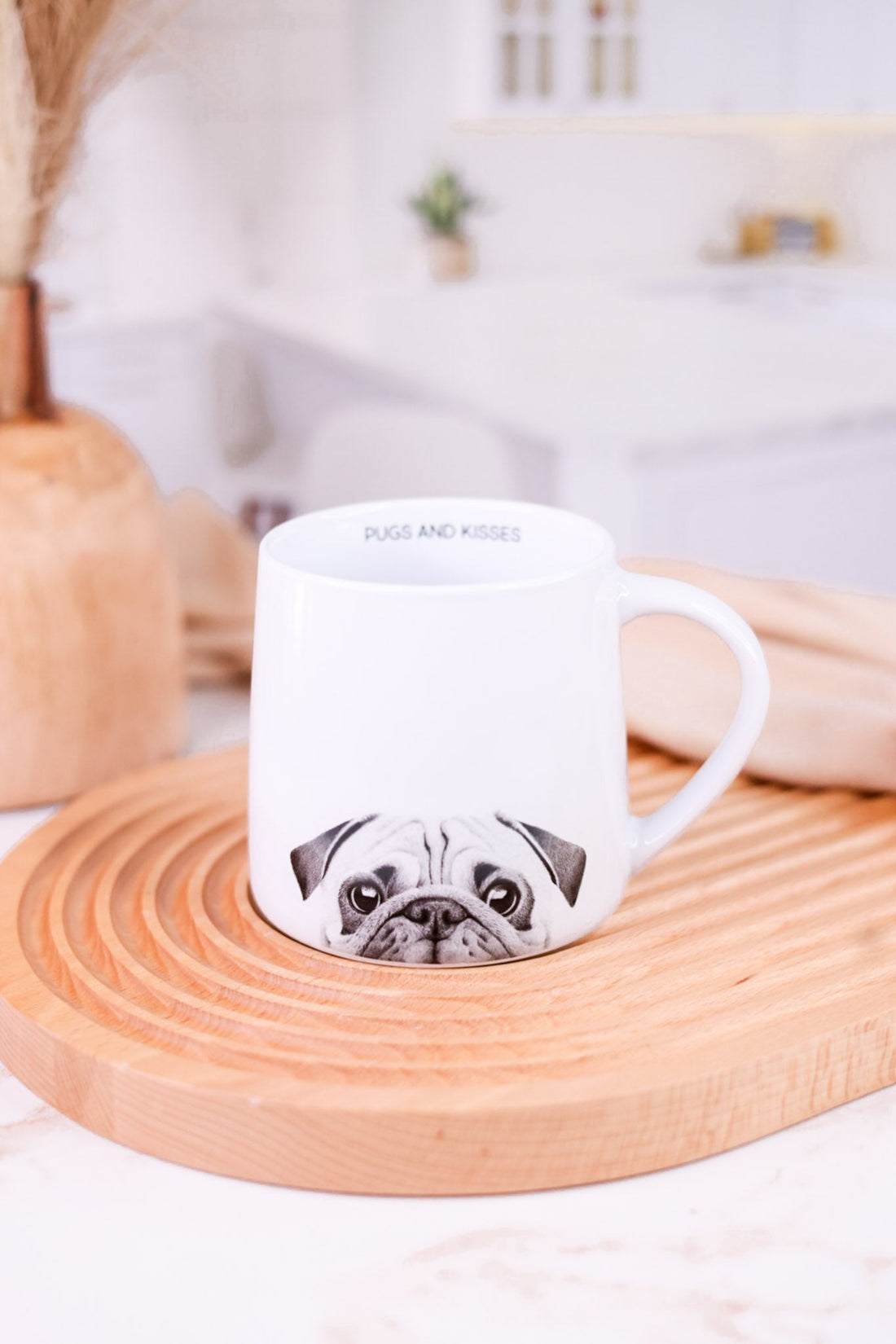 Pugs & Kisses 17oz Mug - Whiskey Skies - PAVILION