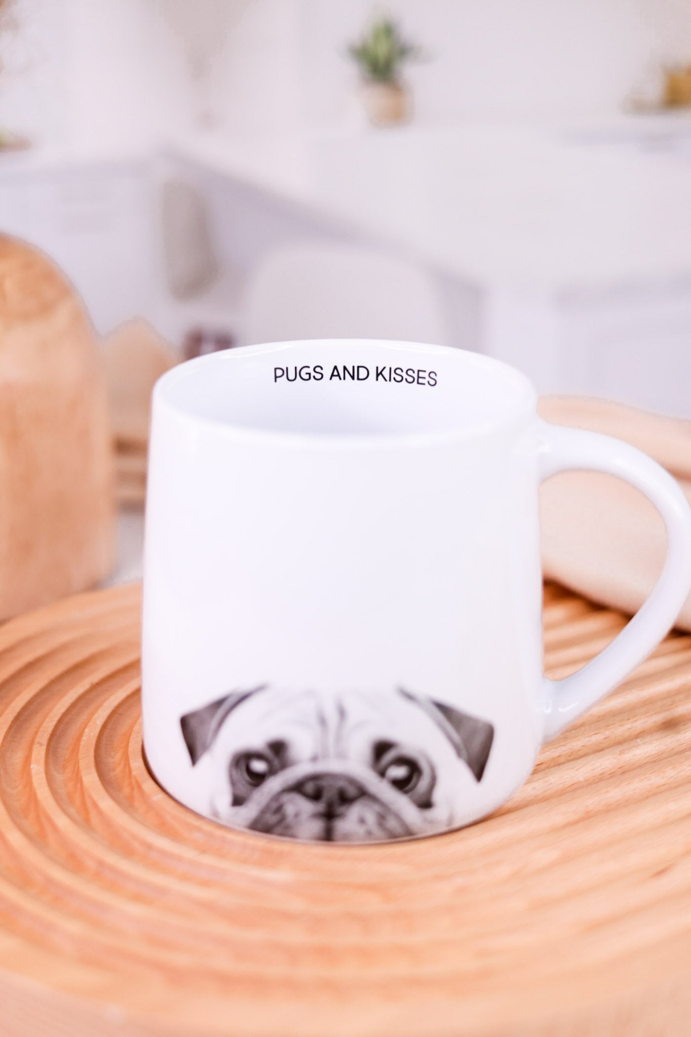 Pugs & Kisses 17oz Mug - Whiskey Skies - PAVILION