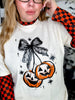 Pumpkin Cherries Short Sleeve Graphic Tee - Whiskey Skies - JOCO INK GRAPHIC APPAREL