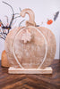 Pumpkin Mango Wood Cutout (2 Sizes) - Whiskey Skies - ADAMS & CO